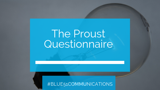 the proust questionnaire- Holly Cardamone