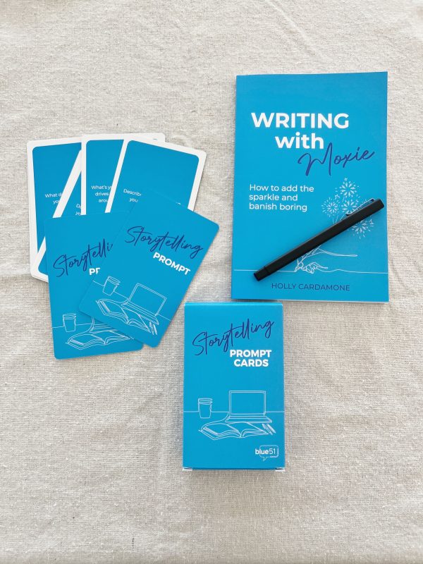 Brainstorming bundle - Writing with Moxie and Storytelling Prompt Cards